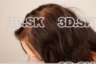 Hair texture of Sabina 0020